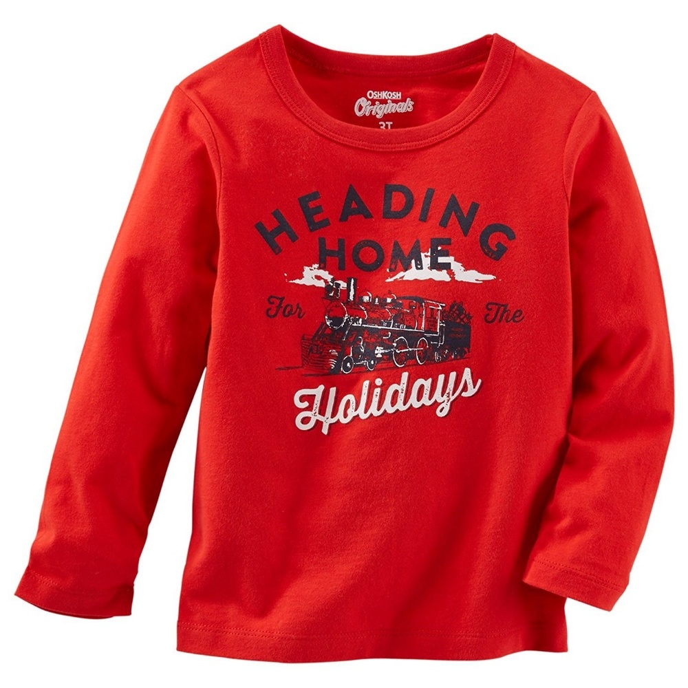 Oshkosh Home for the Holidays shirt